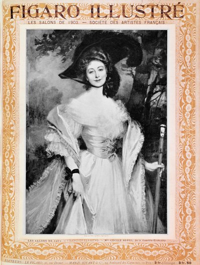 Cecile Sorel, front cover of 